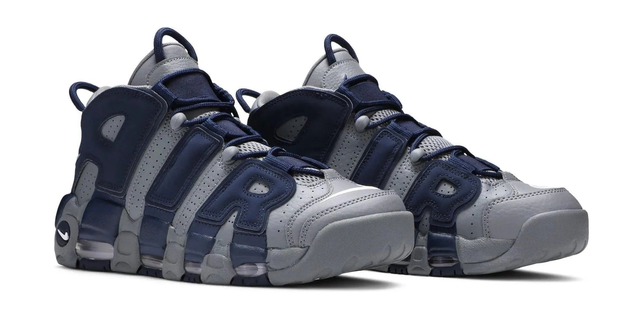 Nike Air More Uptempo Cool Grey Midnight Navy