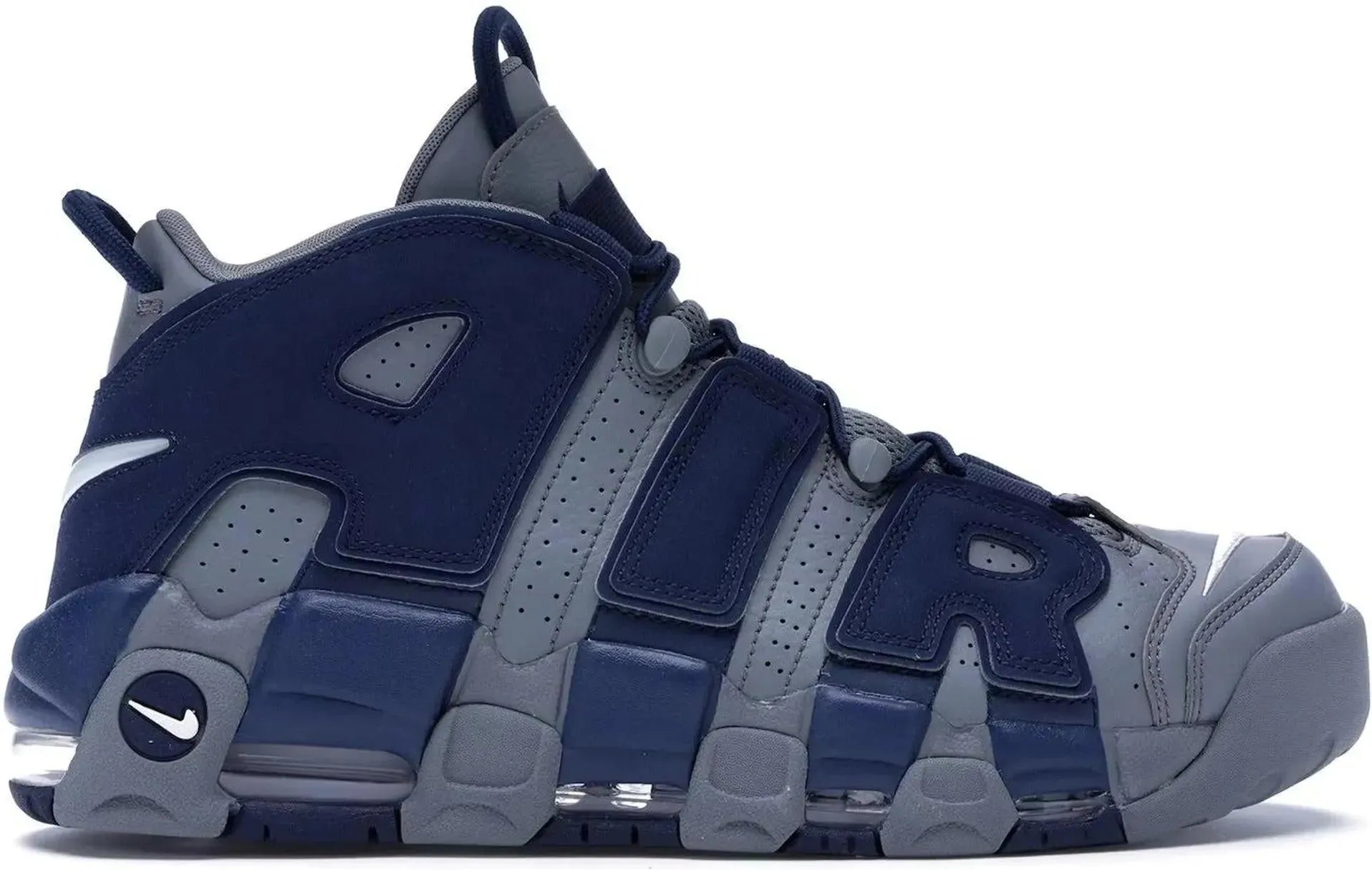 Nike Air More Uptempo Cool Grey Midnight Navy