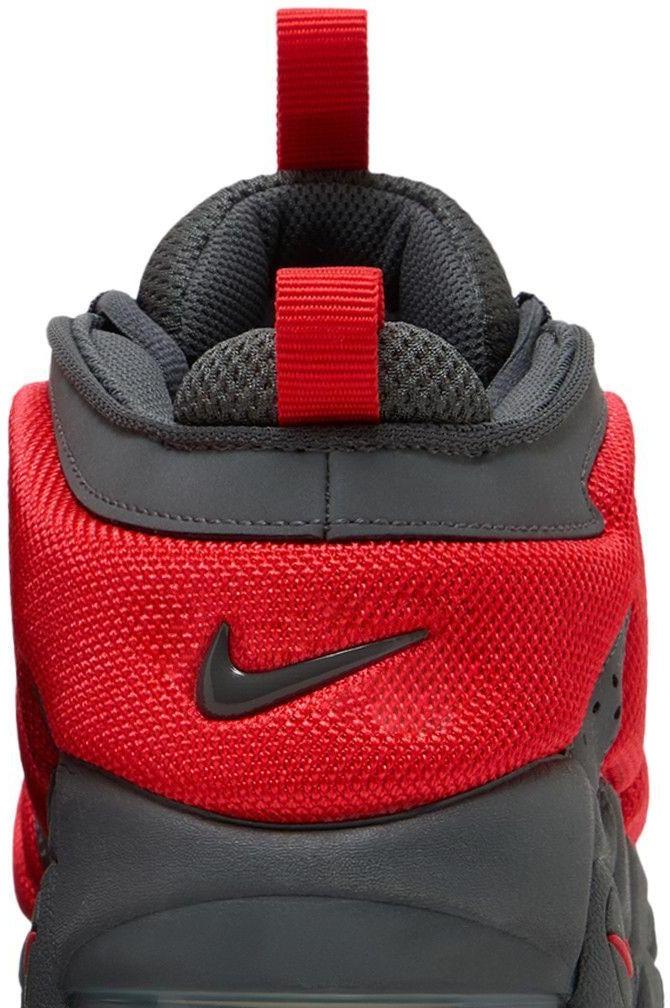 Nike Air More Uptempo Low Dark Grey Light Crimson