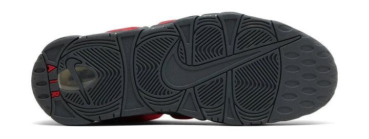 Nike Air More Uptempo Low Dark Grey Light Crimson
