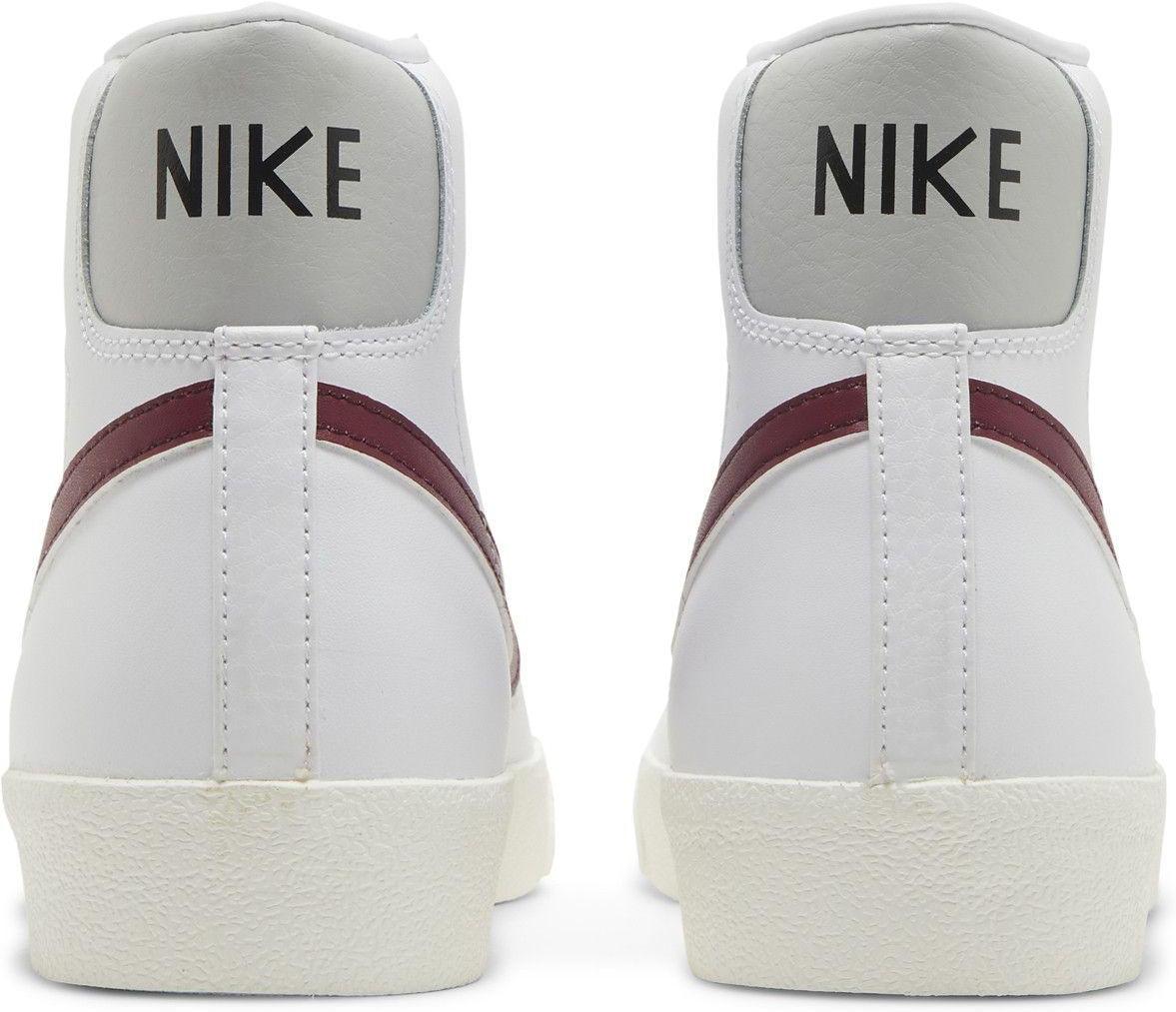 Nike Blazer Mid 77 Vintage White Dark Beetroot Grey Fog Black
