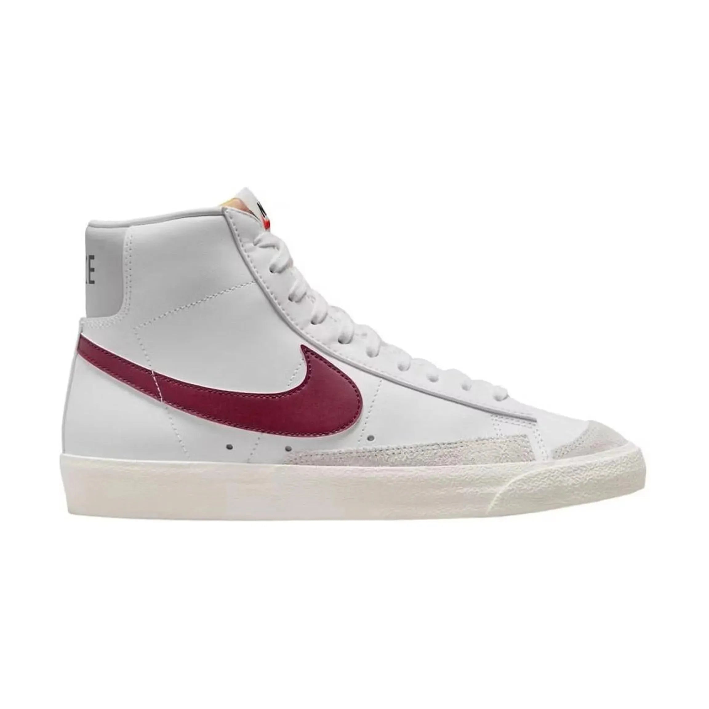 Nike Blazer Mid 77 Vintage White Dark Beetroot Grey Fog Black