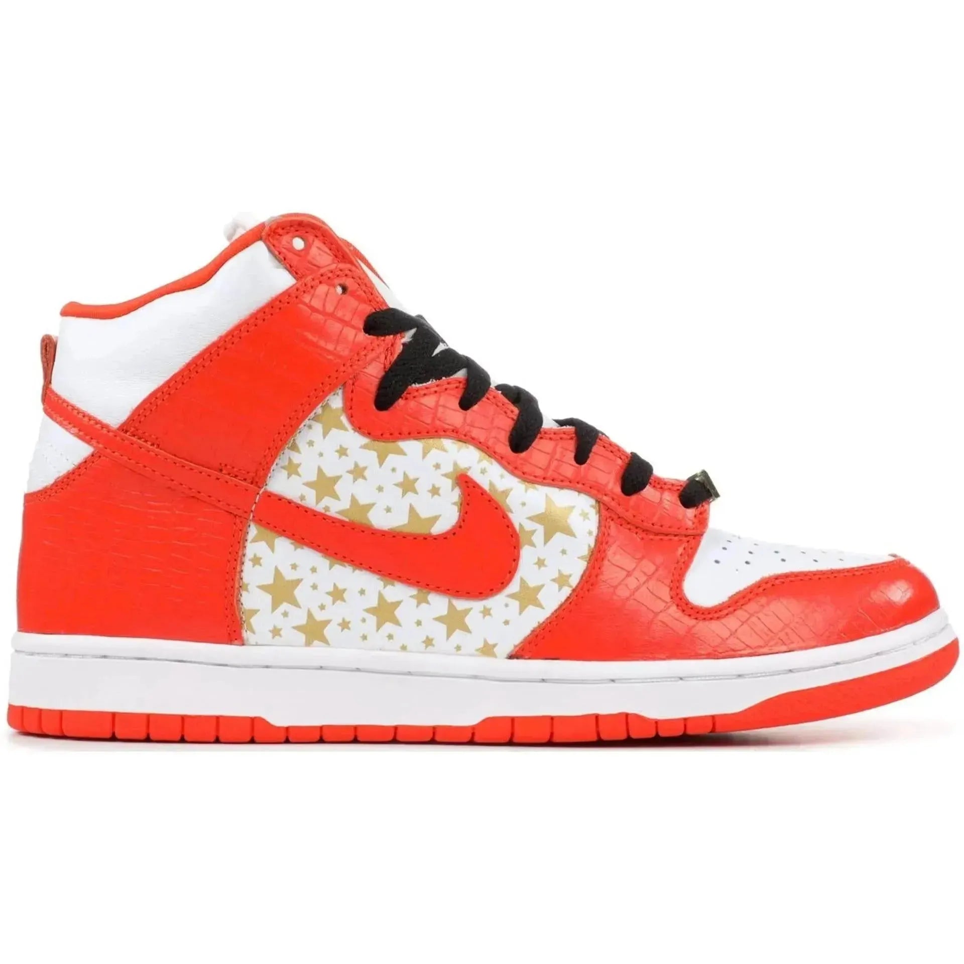 Nike Dunk High Pro SB Supreme Orange Stars