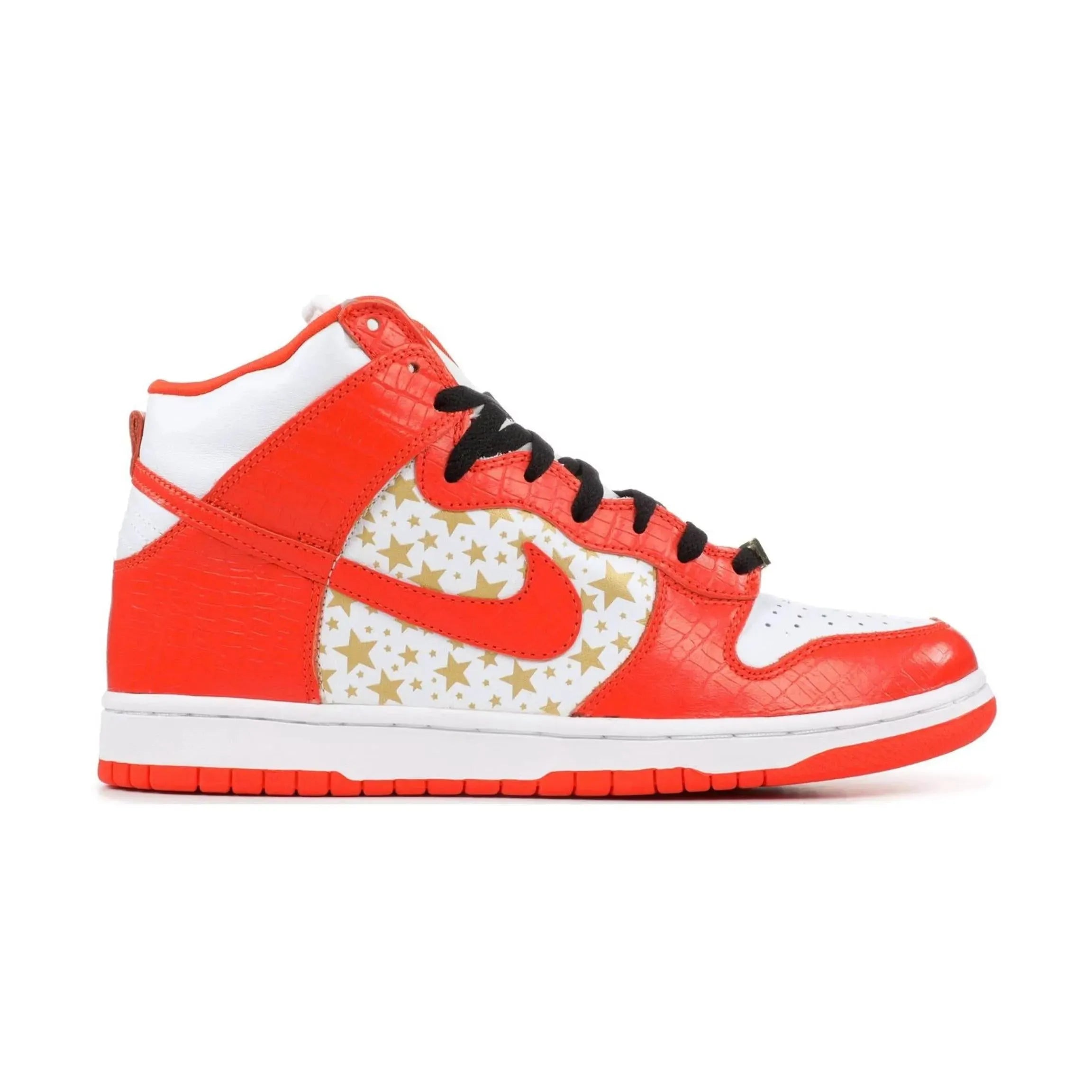Nike Dunk High Pro SB Supreme Orange Stars