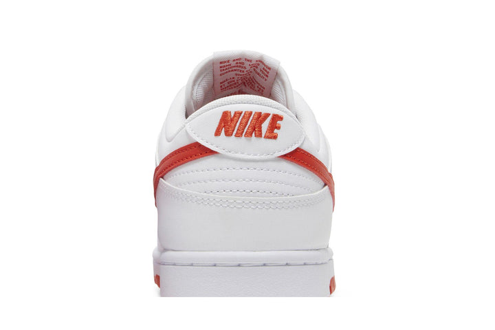 Nike Dunk Low Retro White Picante Red