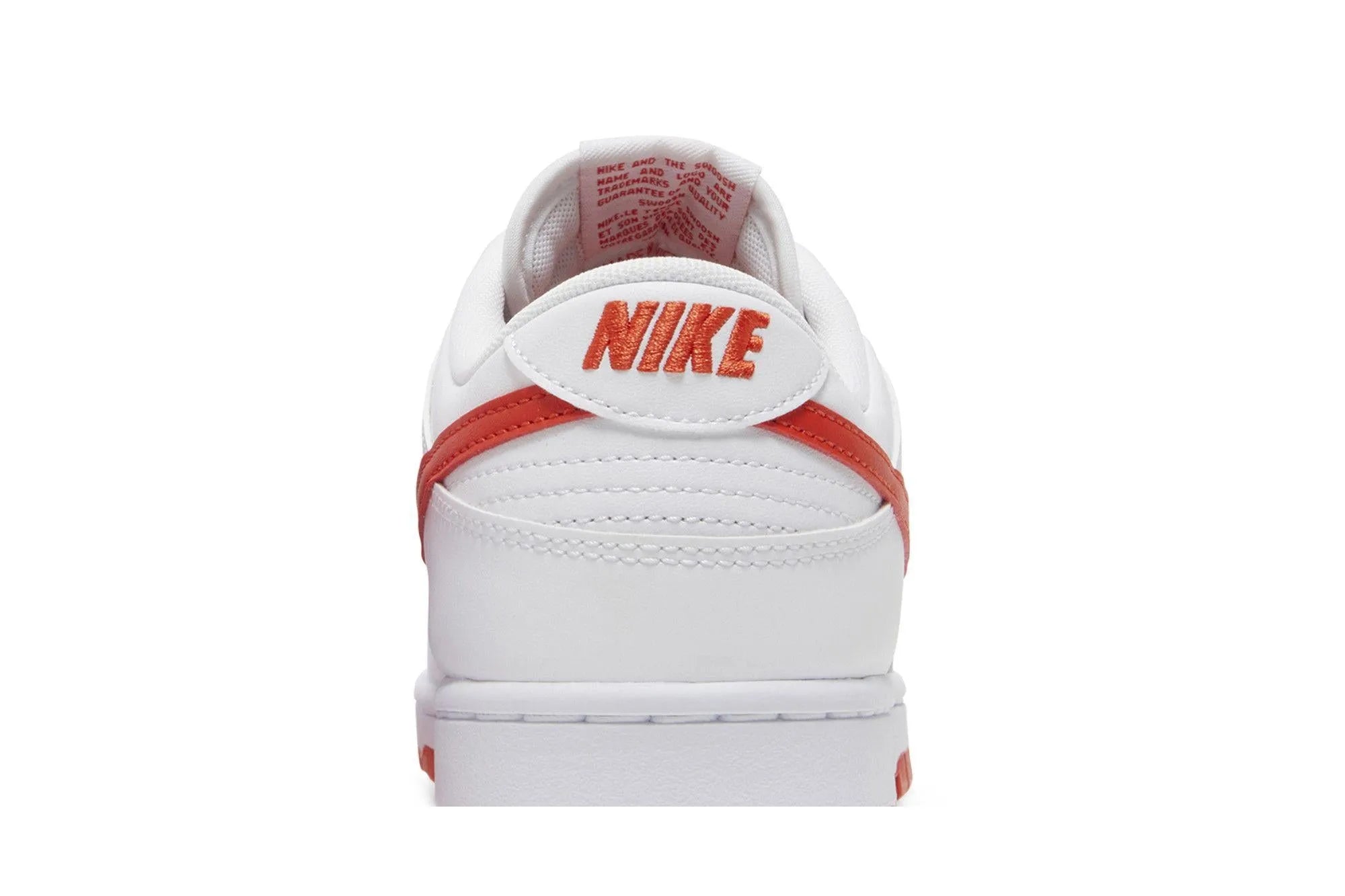 Nike Dunk Low Retro White Picante Red