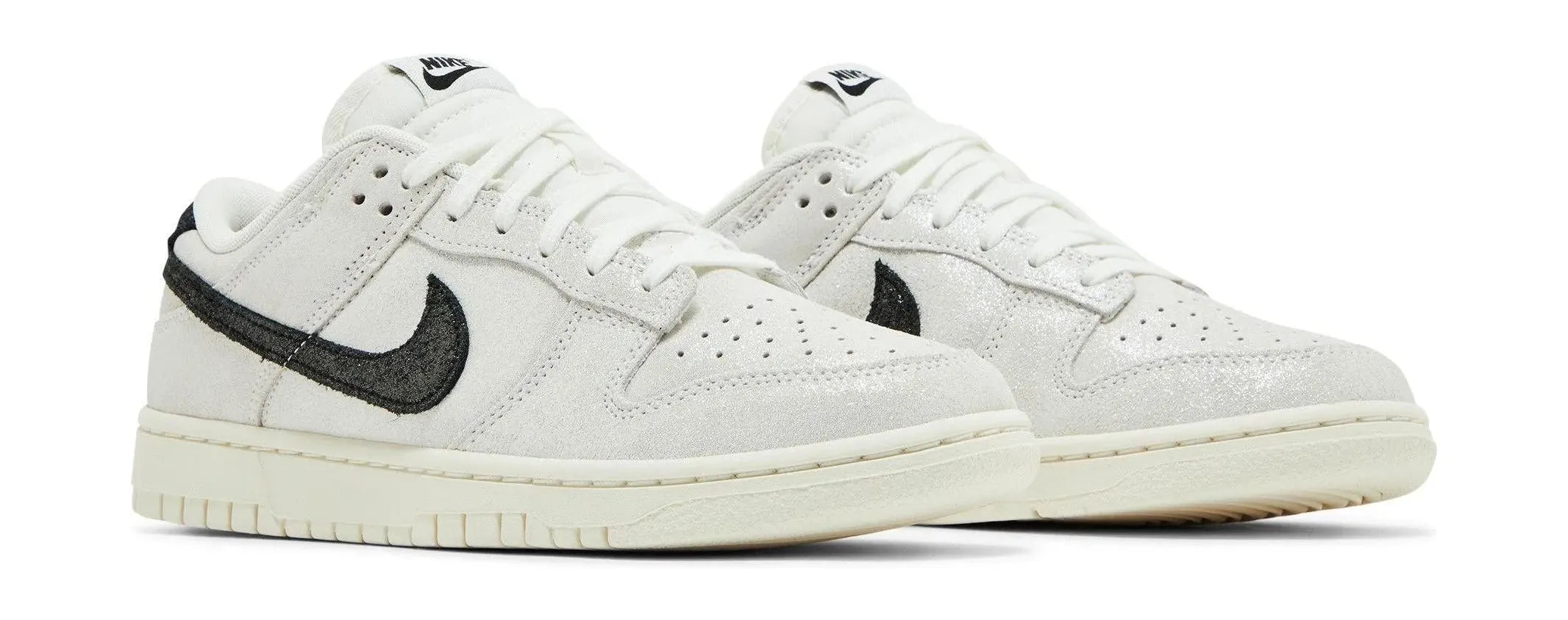 Nike Dunk Low SE White Black Team Red (Women's)