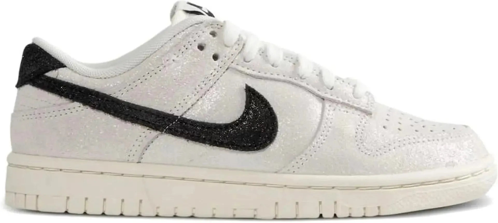 Nike Dunk Low SE White Black Team Red (Women's)