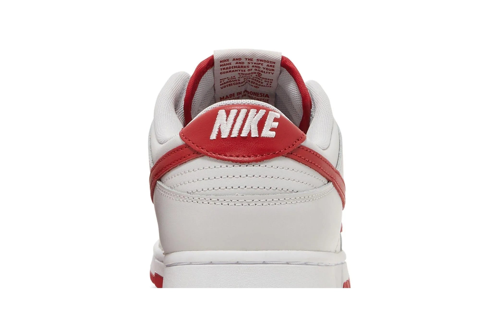 Nike Dunk Low Vast Grey Varsity Red