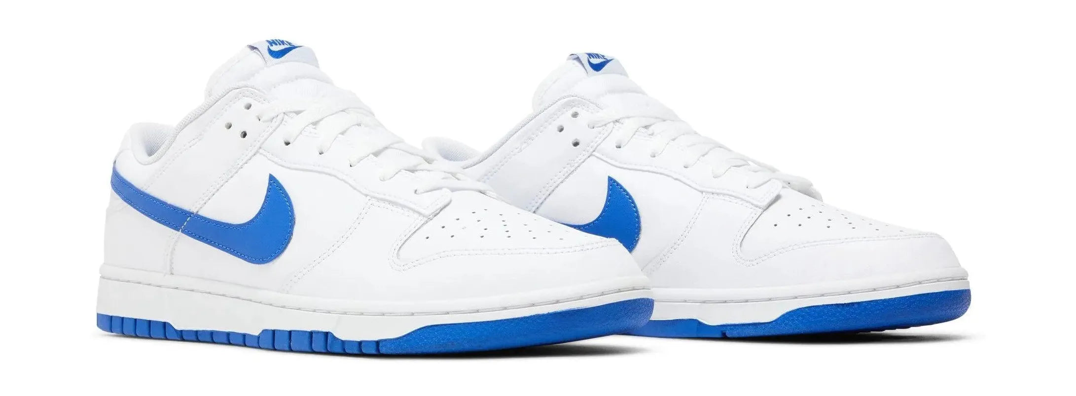 Nike Dunk Low White Hyper Royal