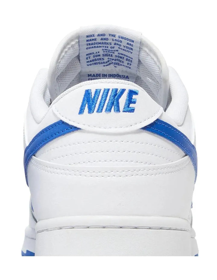 Nike Dunk Low White Hyper Royal