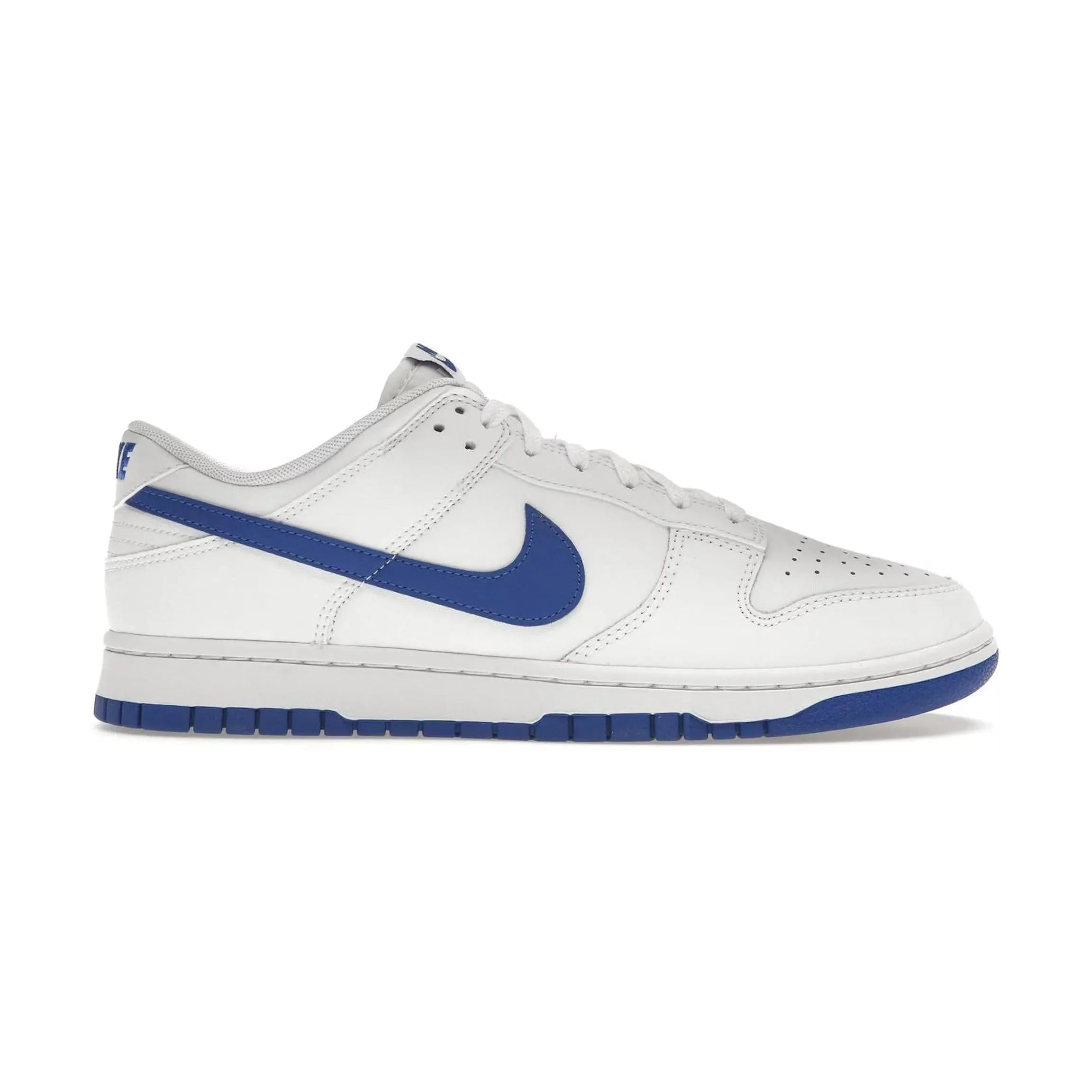 Nike Dunk Low White Hyper Royal
