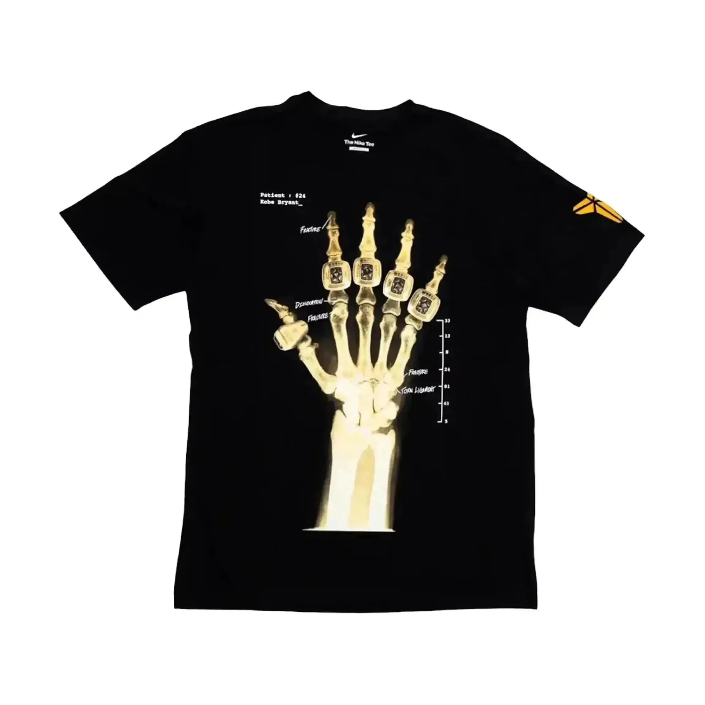 Nike Kobe Bryant Broken Not Beaten T-shirt Black