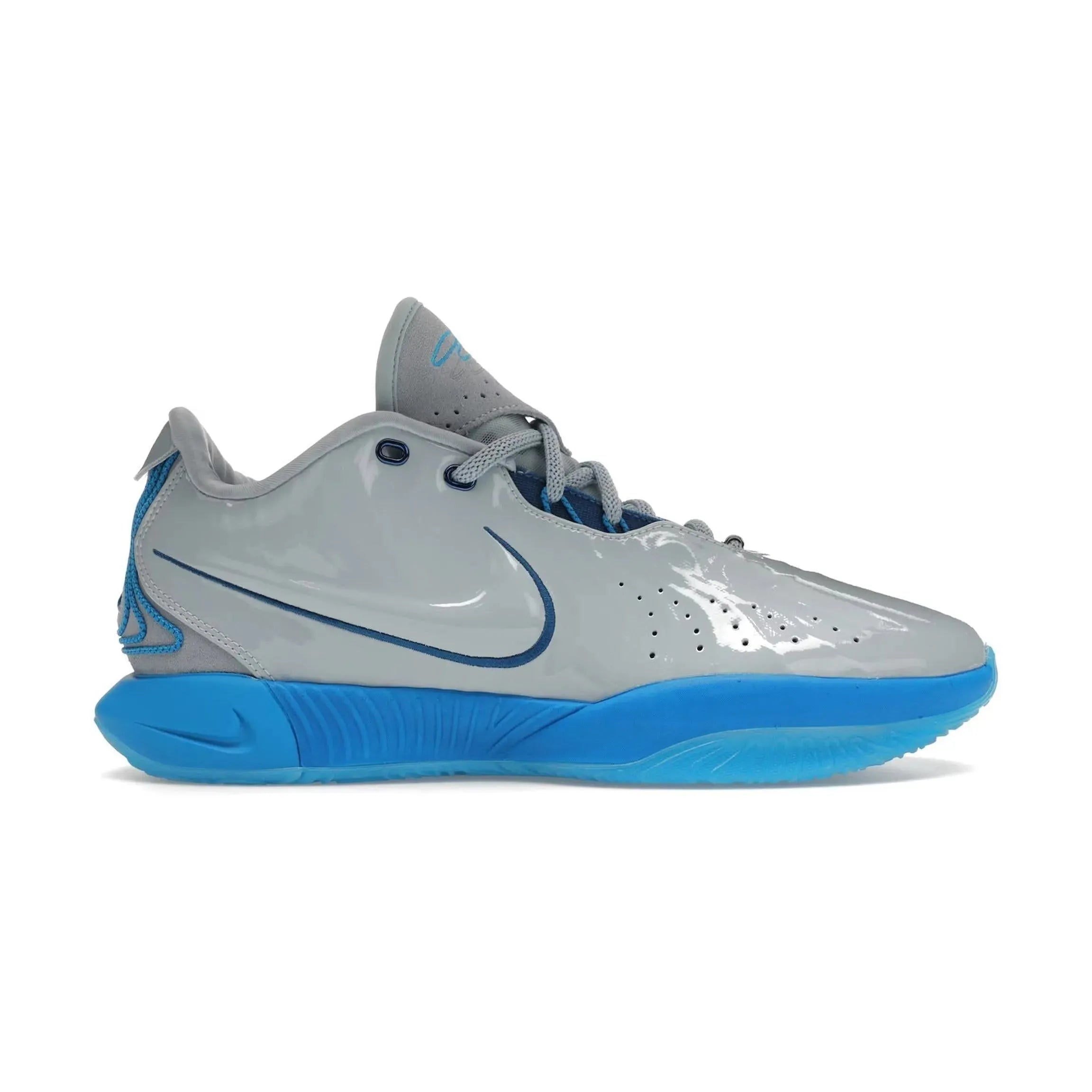 Nike LeBron 21 Blue Diver (Translucent Blue Outsole)