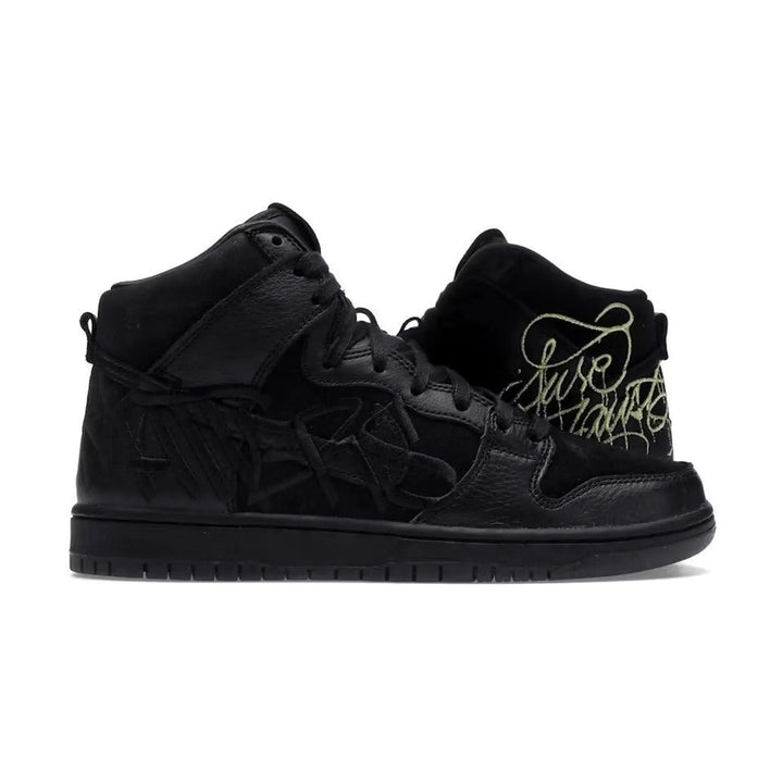 Nike SB Dunk High FAUST Black Gold