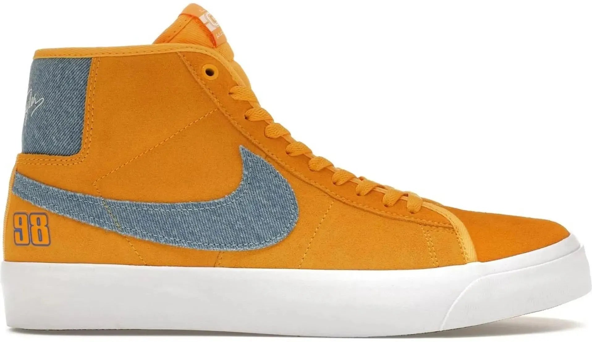 Nike SB Zoom Blazer Mid Pro GT Grant Taylor University Gold Denim
