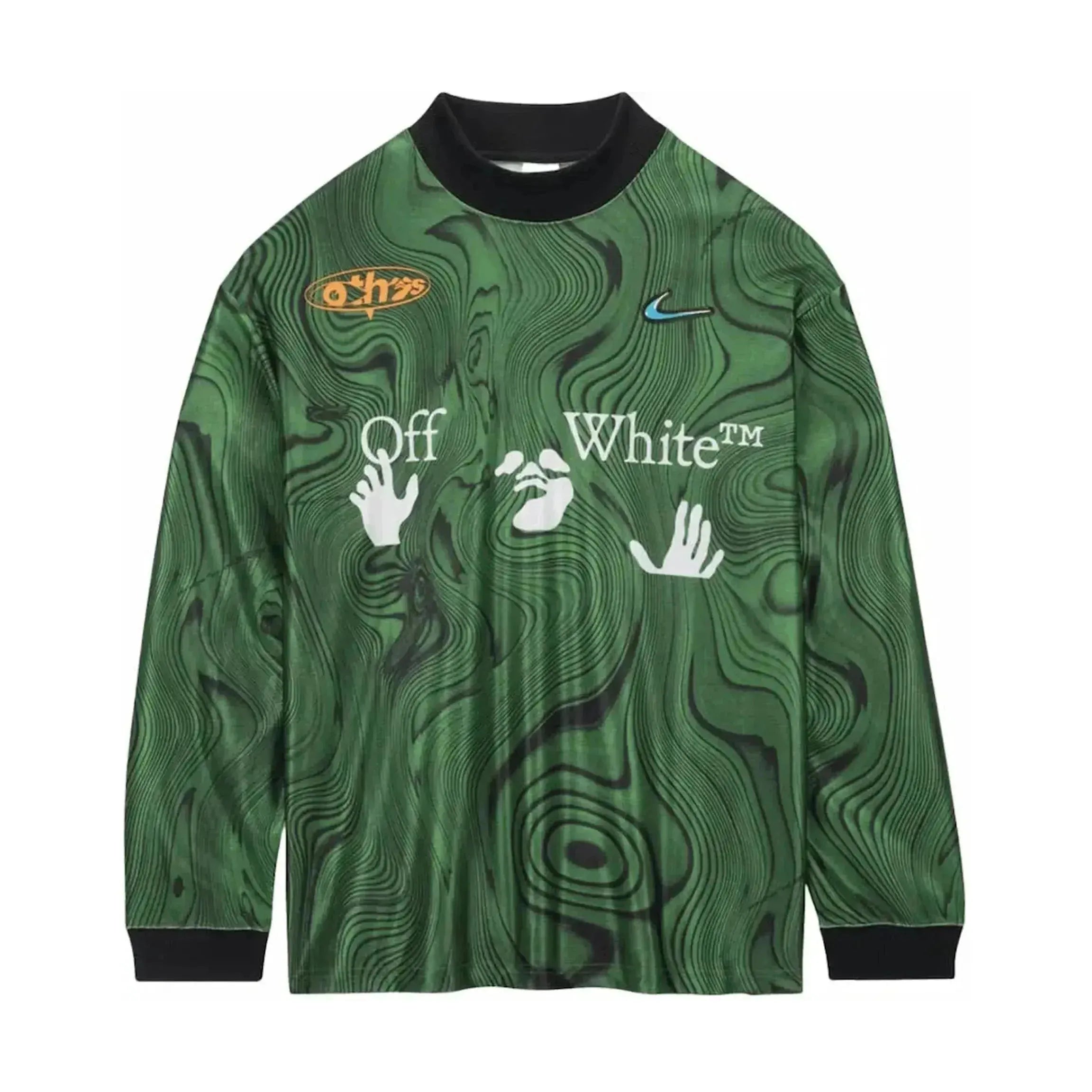 Nike x Off-White Allover Print Jersey Kelly Green