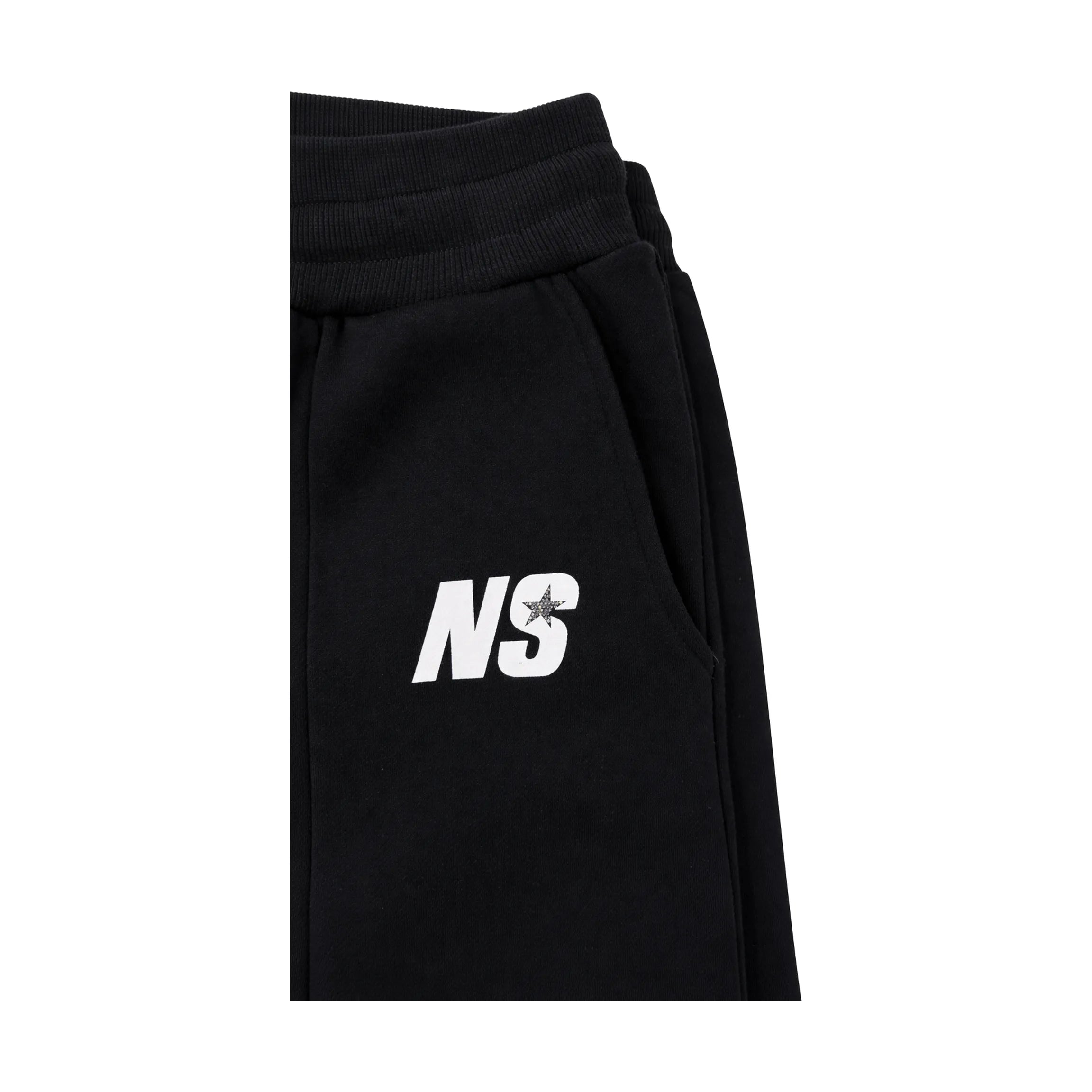North Star Black Flared Jogger