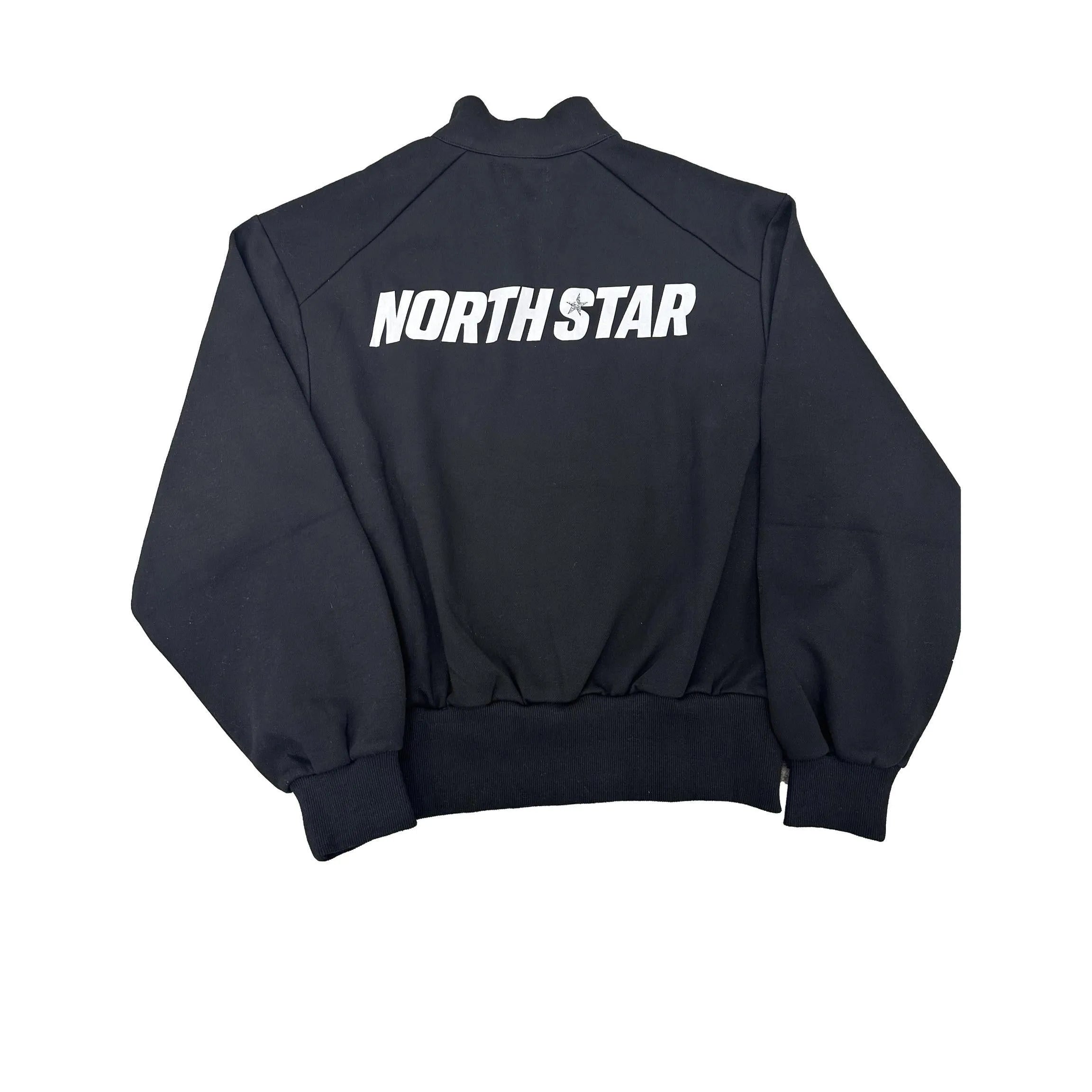 North Star Black Half Zip Sweatshirt