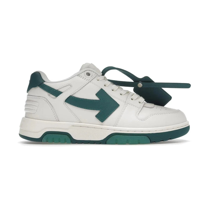 OFF-WHITE Out of Office OOO Low Tops White Green (FW22)