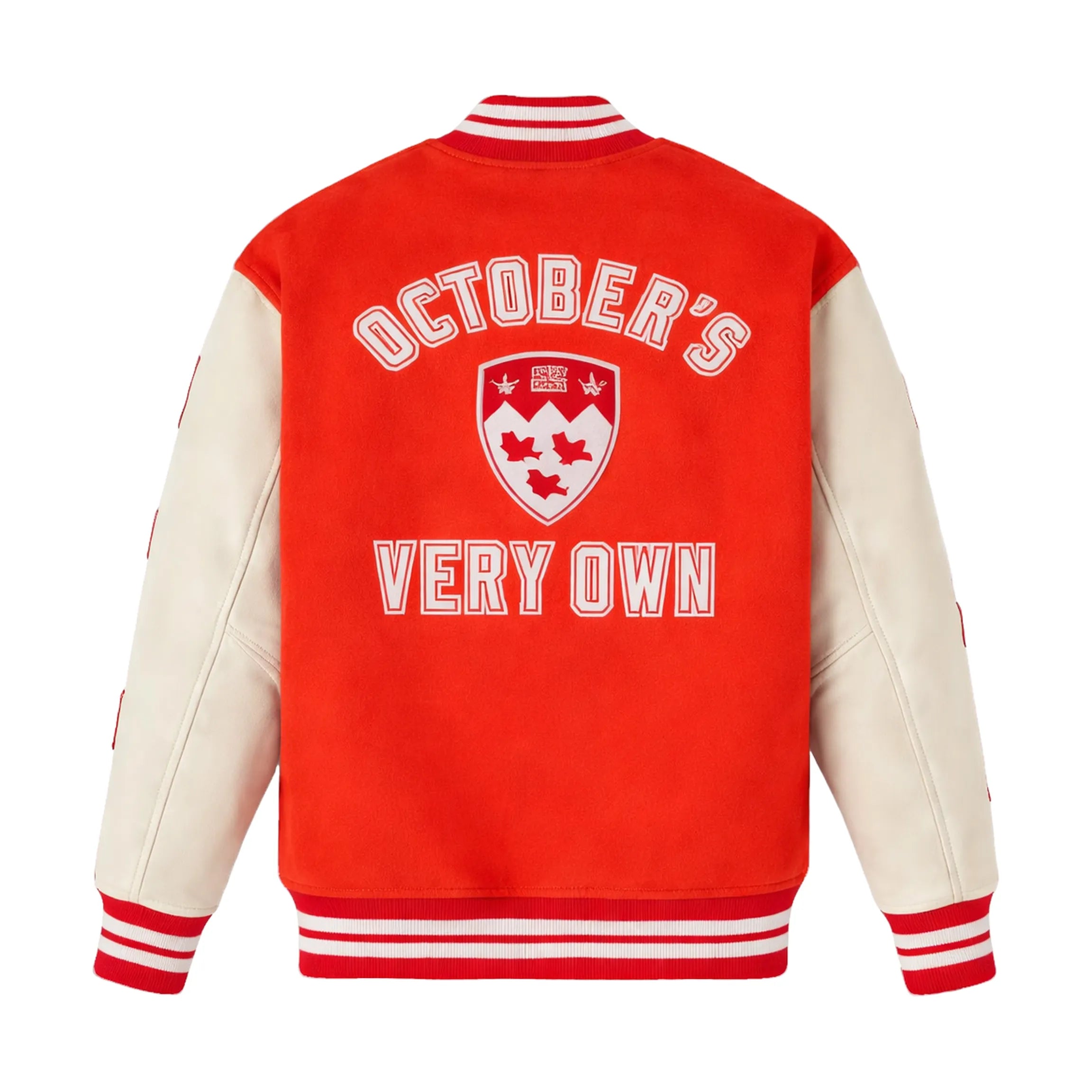 OVO McGill University Campus Varsity Jacket Orange