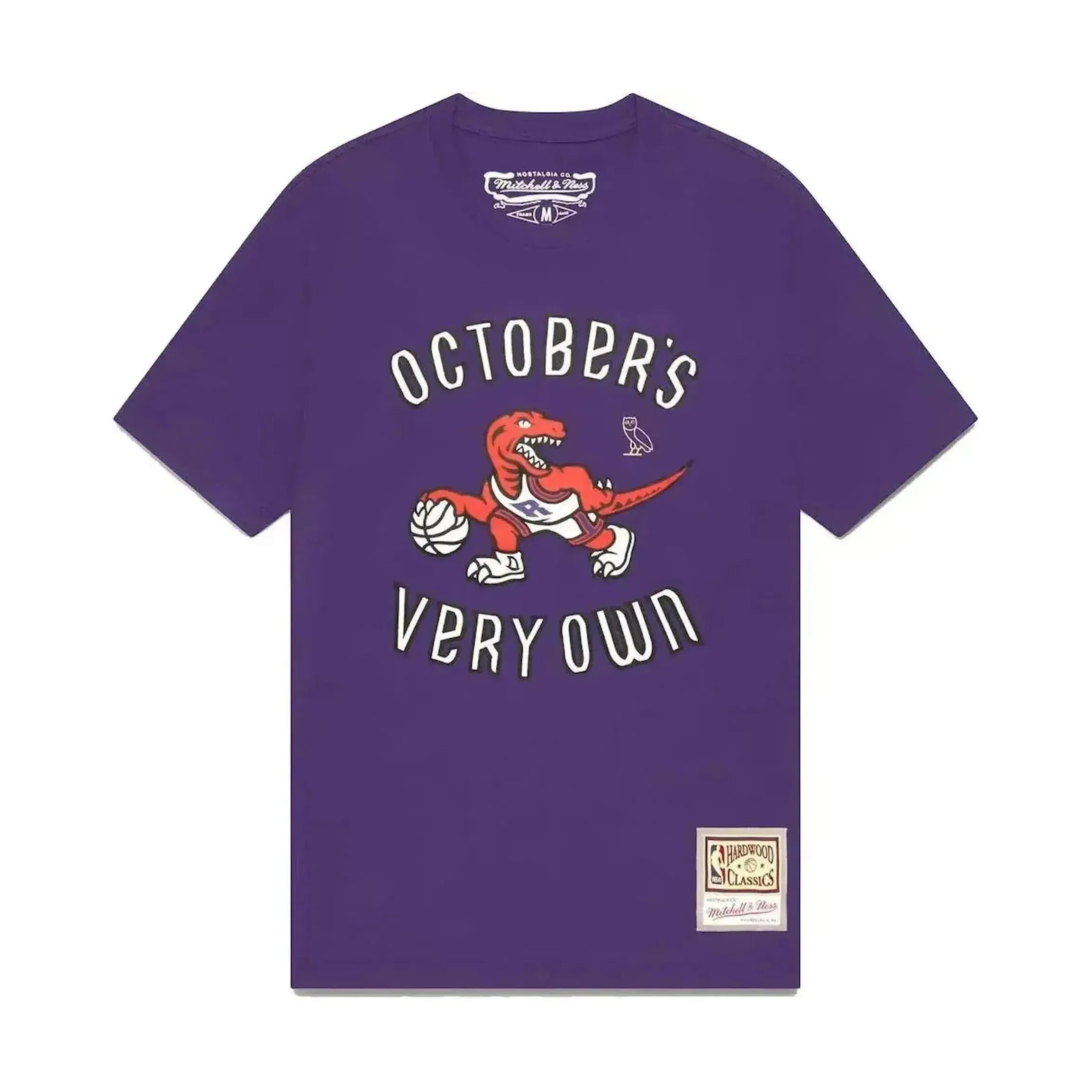 OVO Mitchell and Ness ‘95 Raptors Draft Day T-Shirt Purple