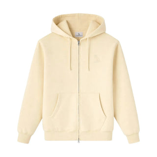 October’s very own - Lambs wool full zip hoodie