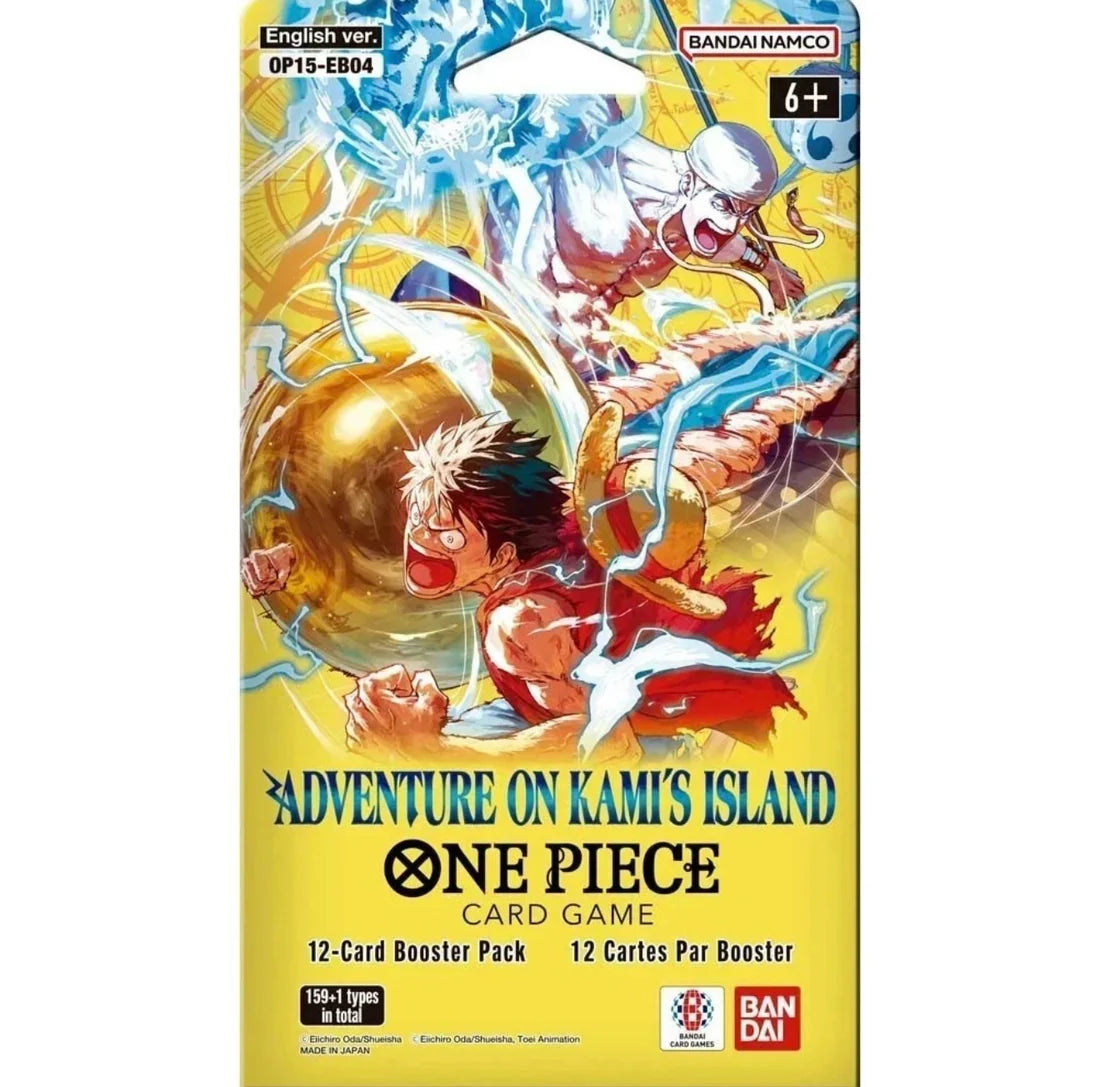 One Piece TCG OP-15 Adventure on Kami’s Island Blister Pack English