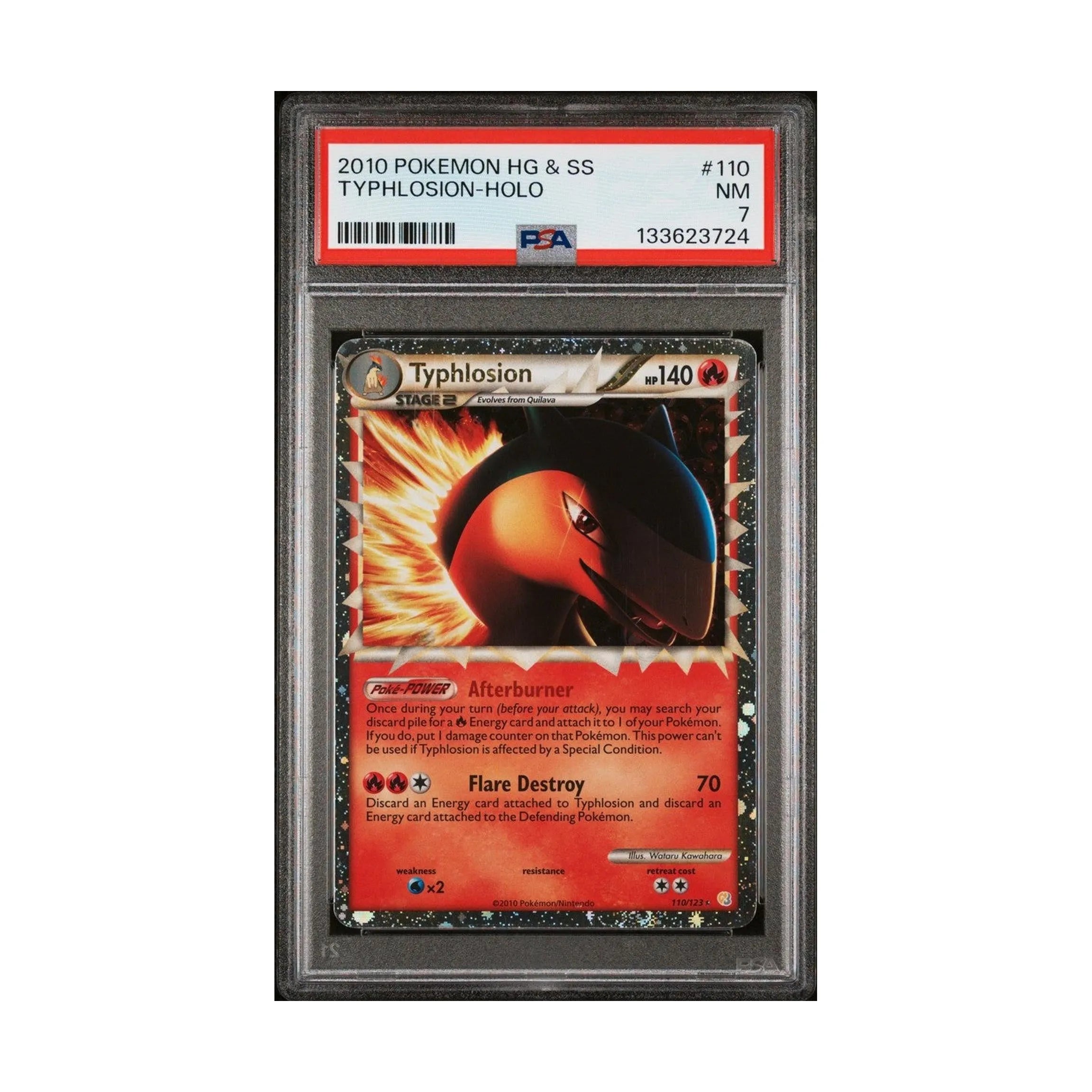 POKEMON PSA 7 Typhlosion (Prime)