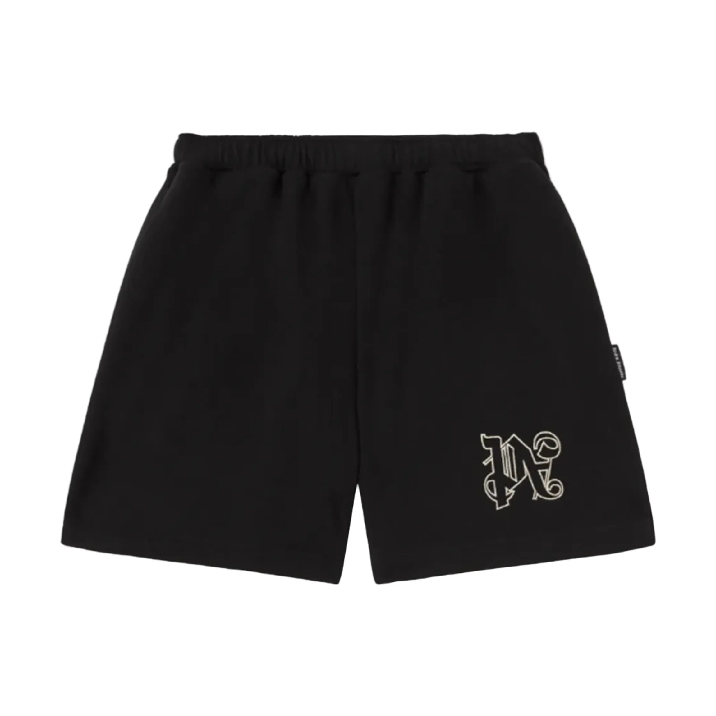 Palm Angels Monogram Sweatshorts Black