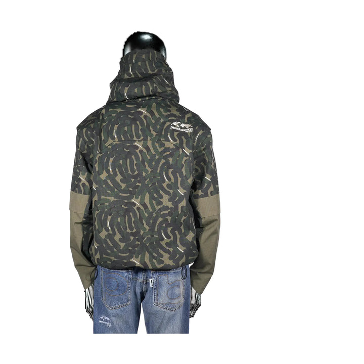 Pierre Bassene Camo℗ Field Jacket Green Camo