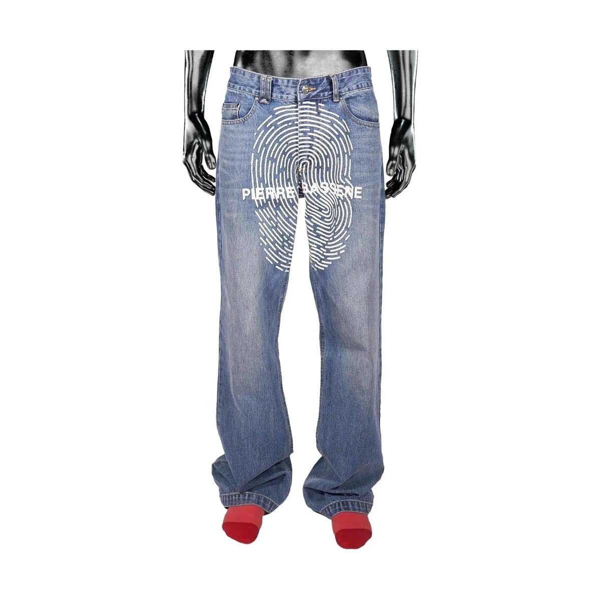 Pierre Bassene Fingerprint Original Denim℗ - Faded Blue