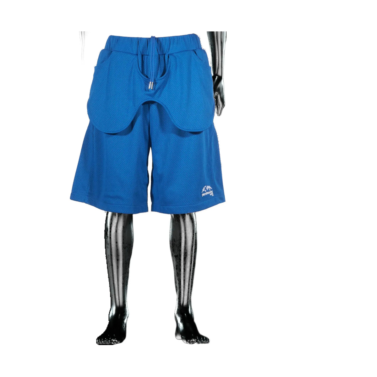 Pierre Bassene Mesh Ball shorts Royal Blue