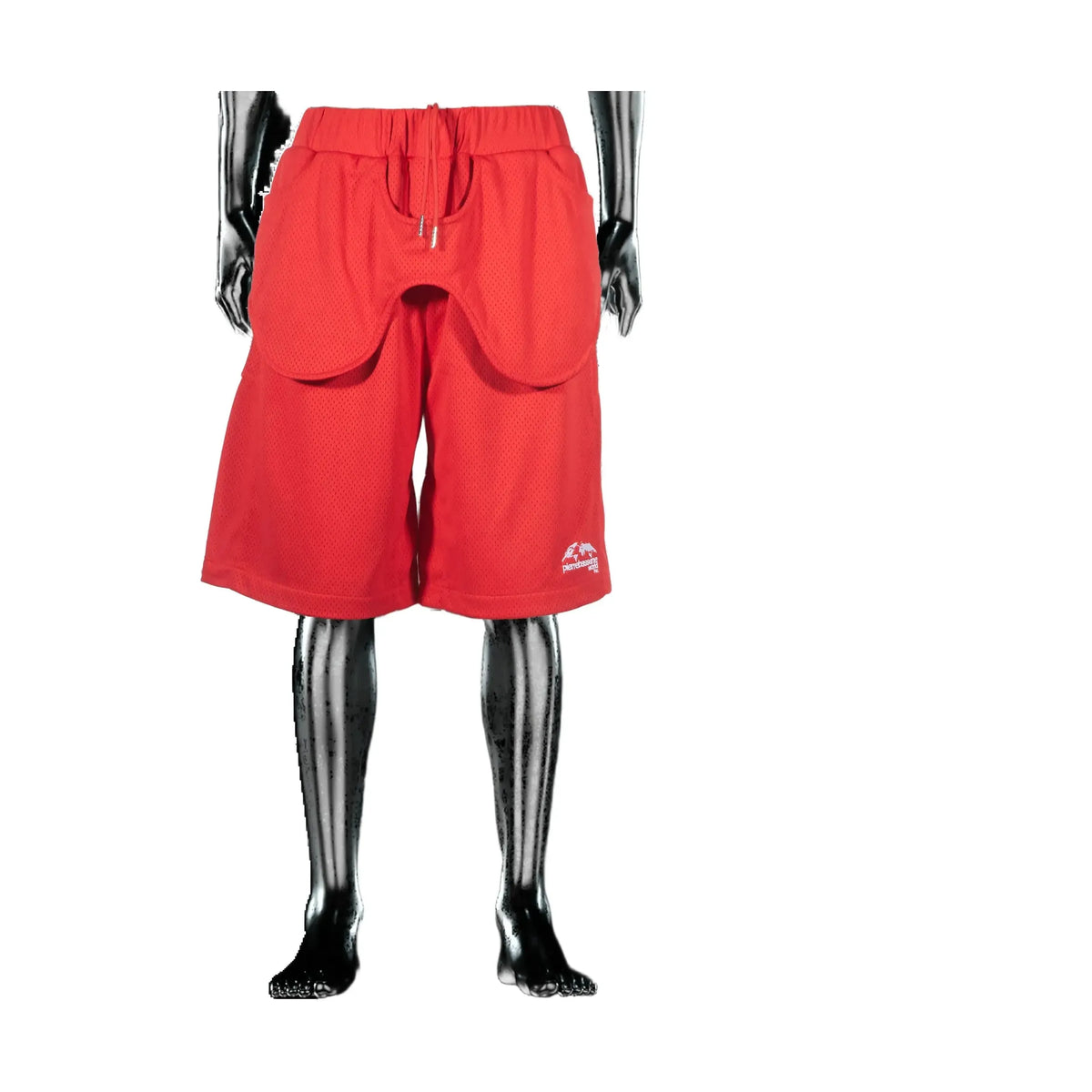 Pierre Bassene Mesh Ball shorts Sporty Red