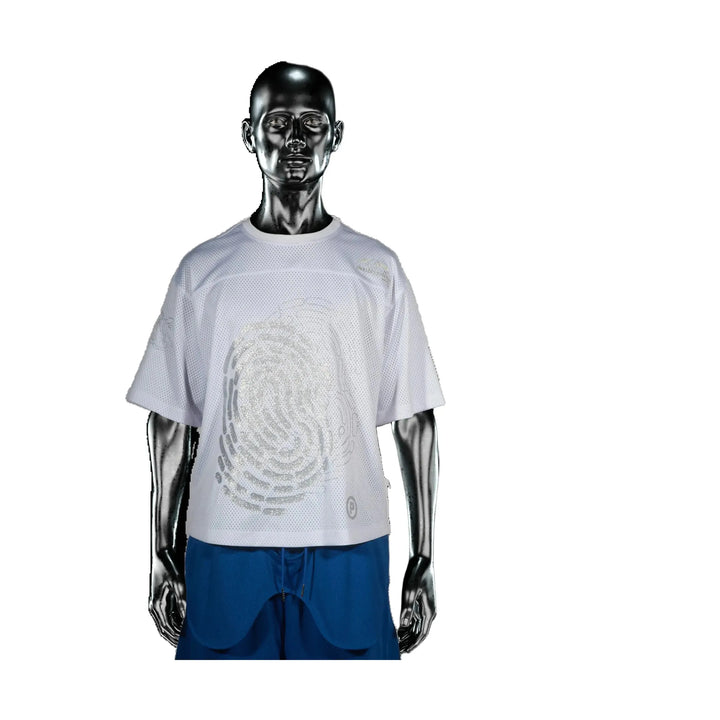 Pierre Bassene Mesh Fingerprint Jersey℗ - Glitta/White
