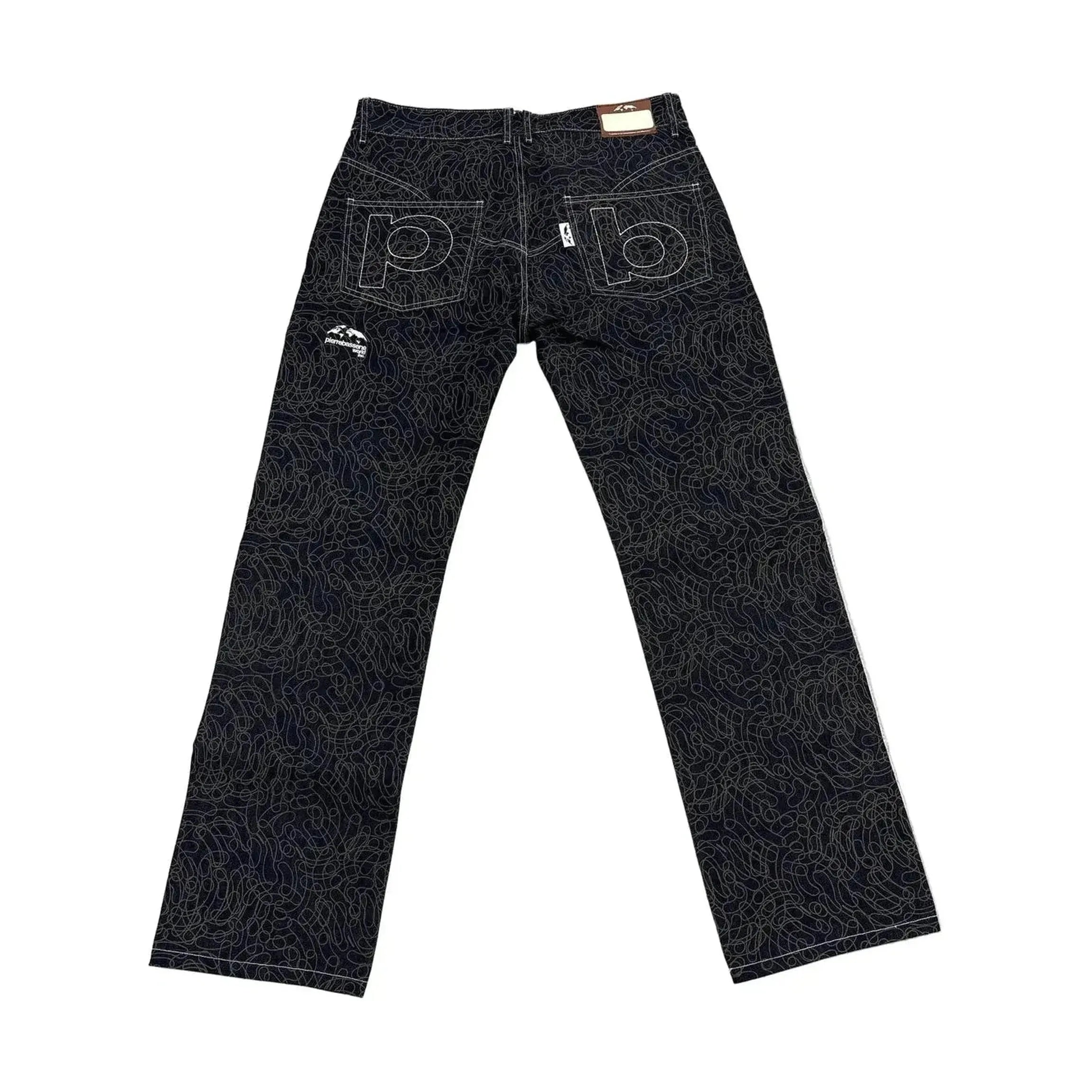 Pierre Bassene World DigiCamo All Over Raw Denim