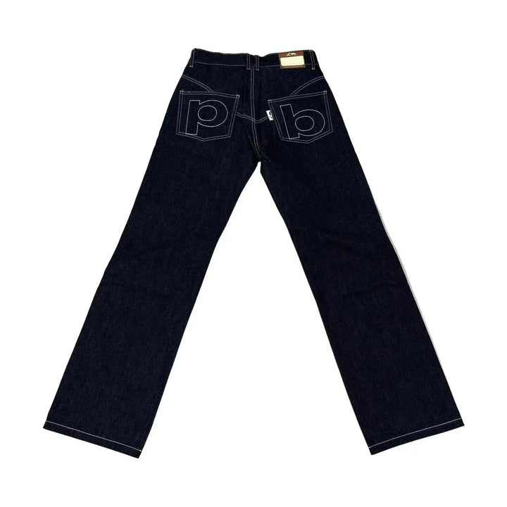 Pierre Bassene World Fingerprint Original Raw Denim Dark Blue
