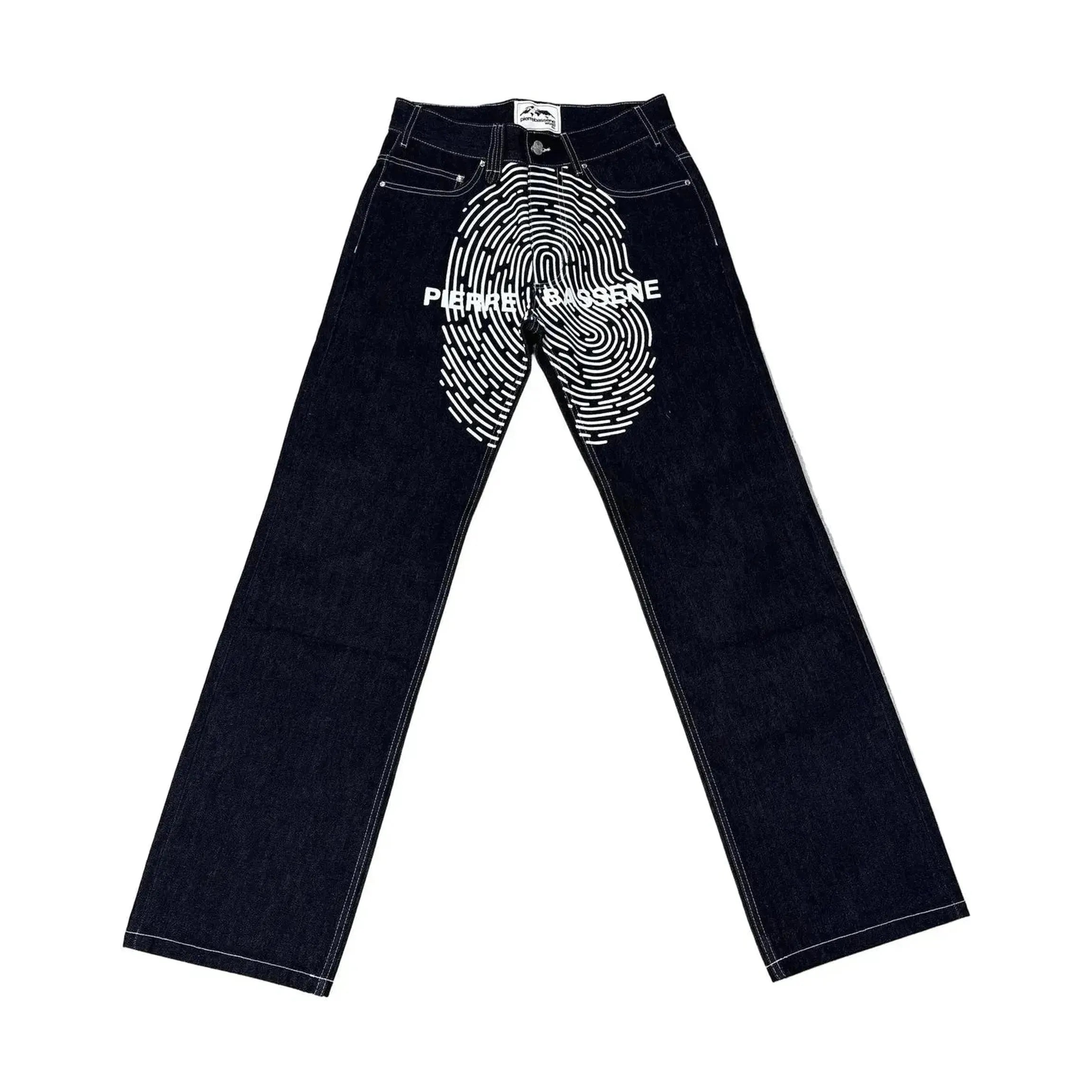 Pierre Bassene World Fingerprint Original Raw Denim Dark Blue