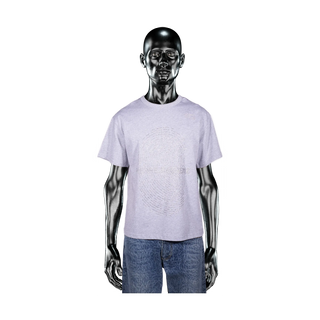 Pierre Bassene World GLITTA℗ Fingerprint T-shirt - Heather Grey