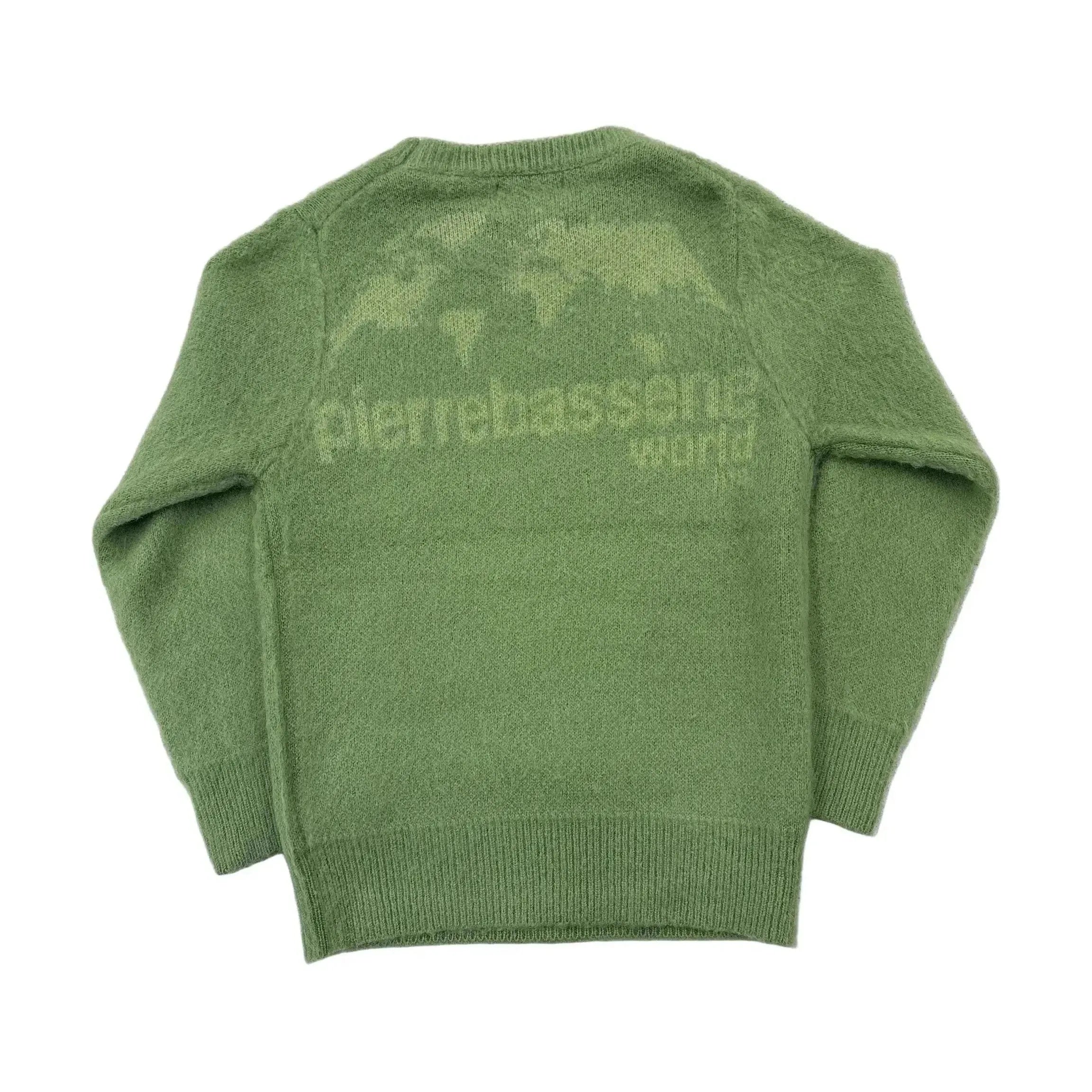 Pierre Bassene World Mohair Sweater Mint Green