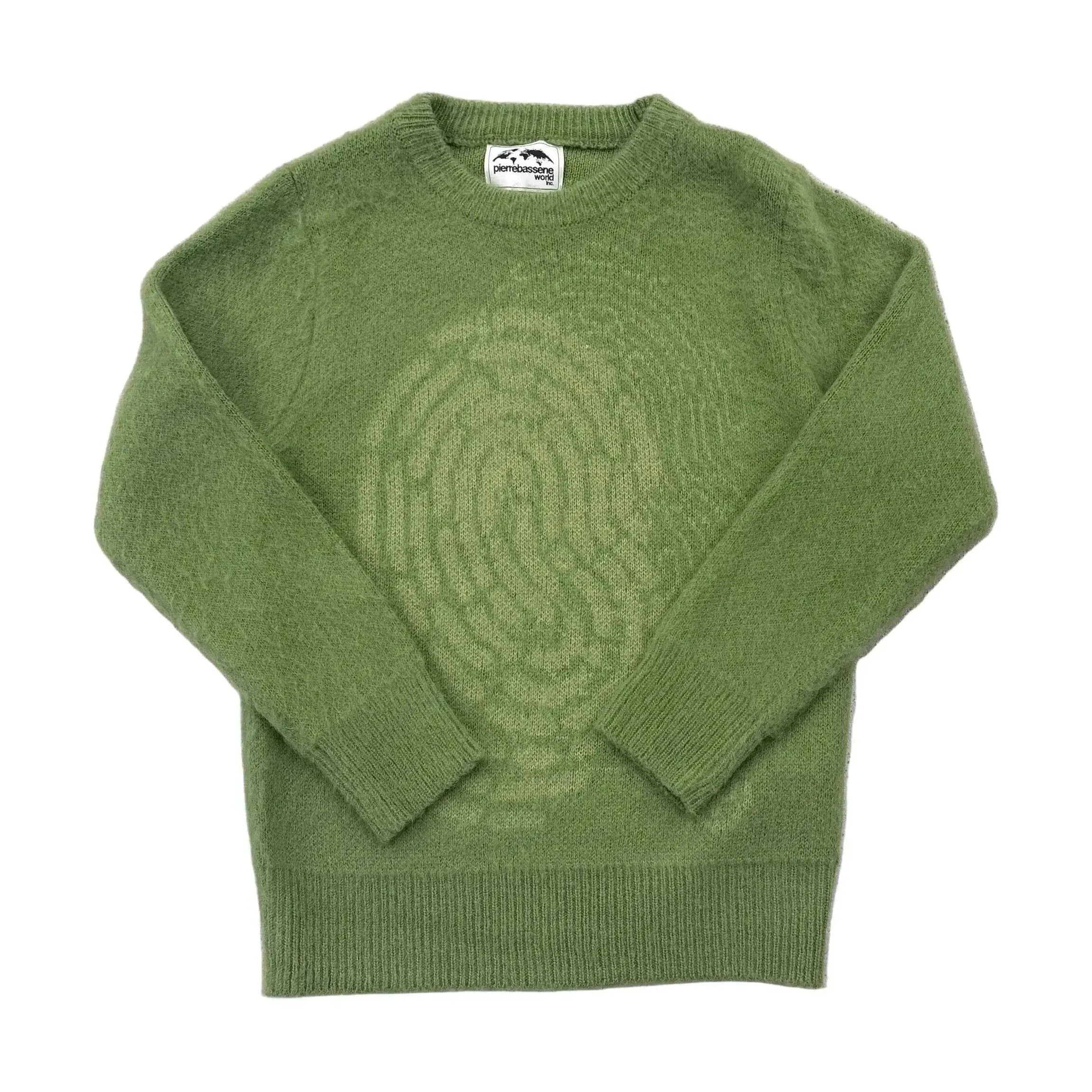 Pierre Bassene World Mohair Sweater Mint Green