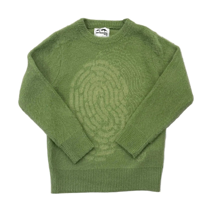 Pierre Bassene World Mohair Sweater Mint Green