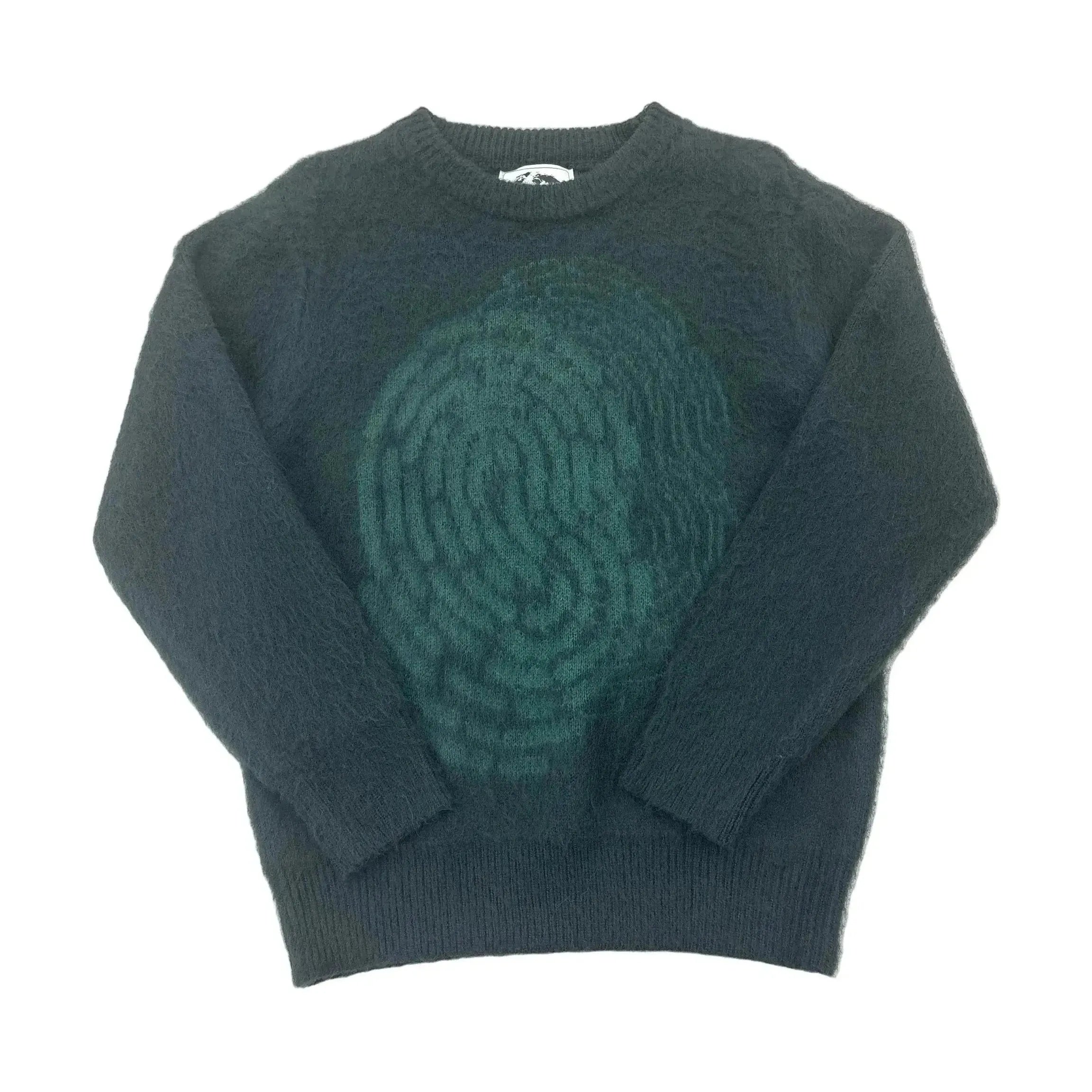 Pierre Bassene World Mohair Sweater Pine Green