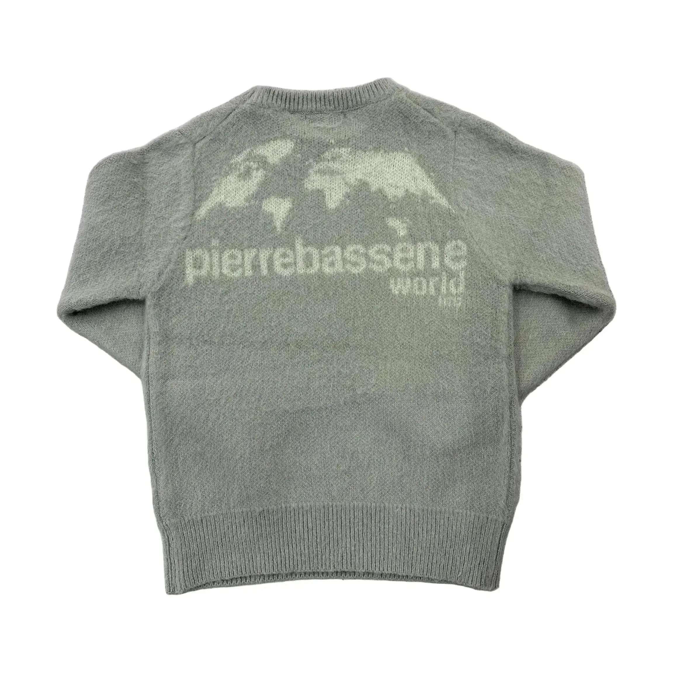 Pierre Bassene World Mohair Sweater Sage Green