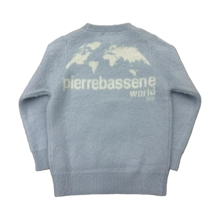Pierre Bassene World Mohair Sweater Sky Blue
