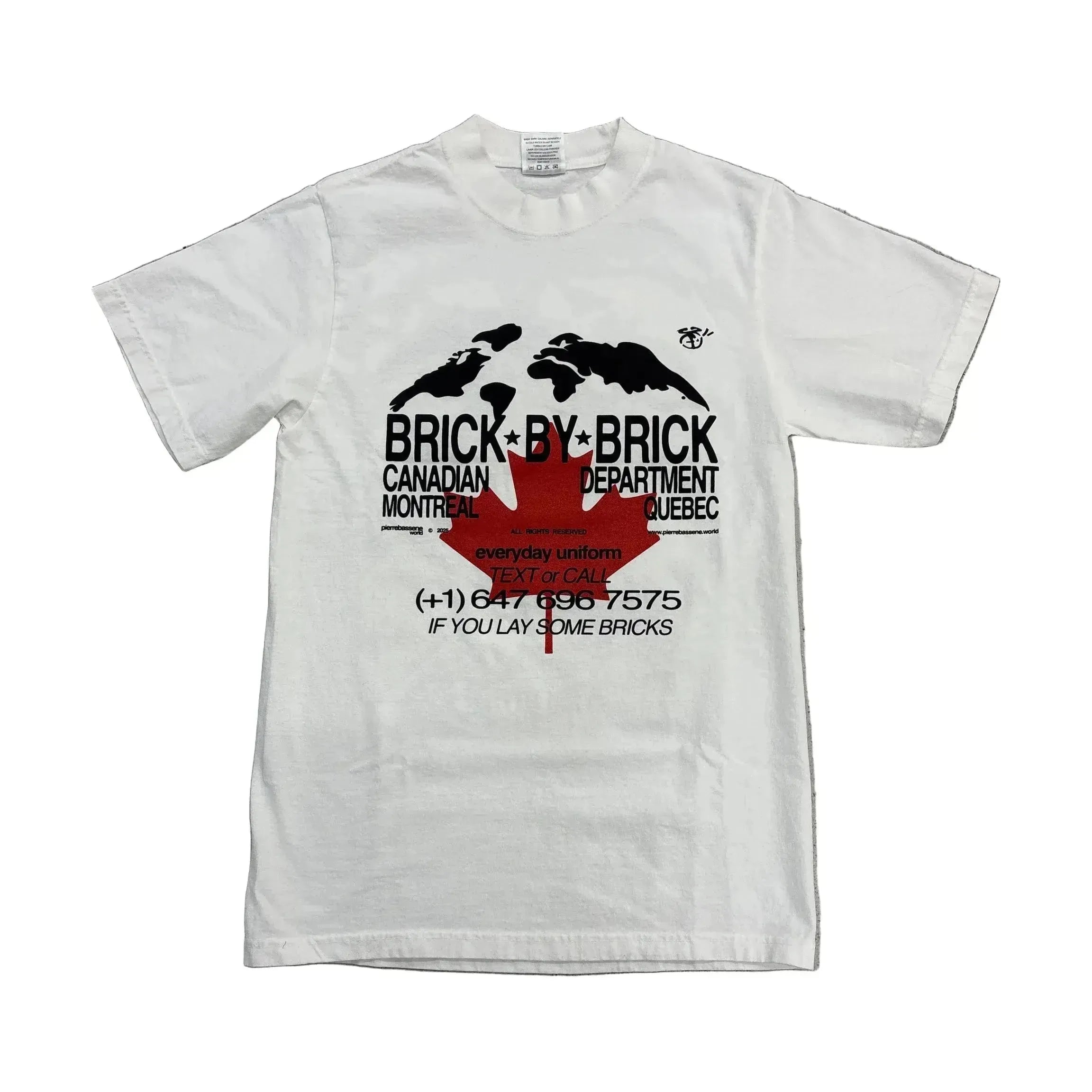 Pierre Bassene World x Immense T-shirt White