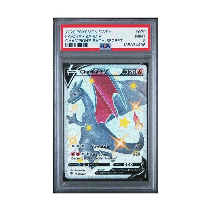 Pokemon 202 CharizardV Champion's Path Secret