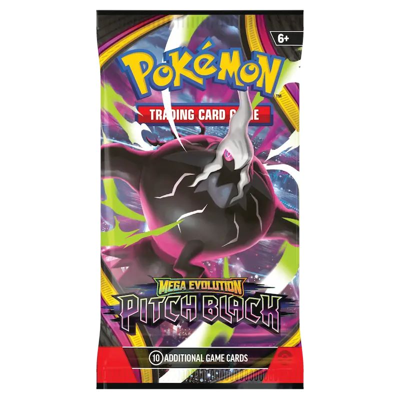 Pokemon Trading Card Games Mega Evolution 5 Pitch Black Booster Pack