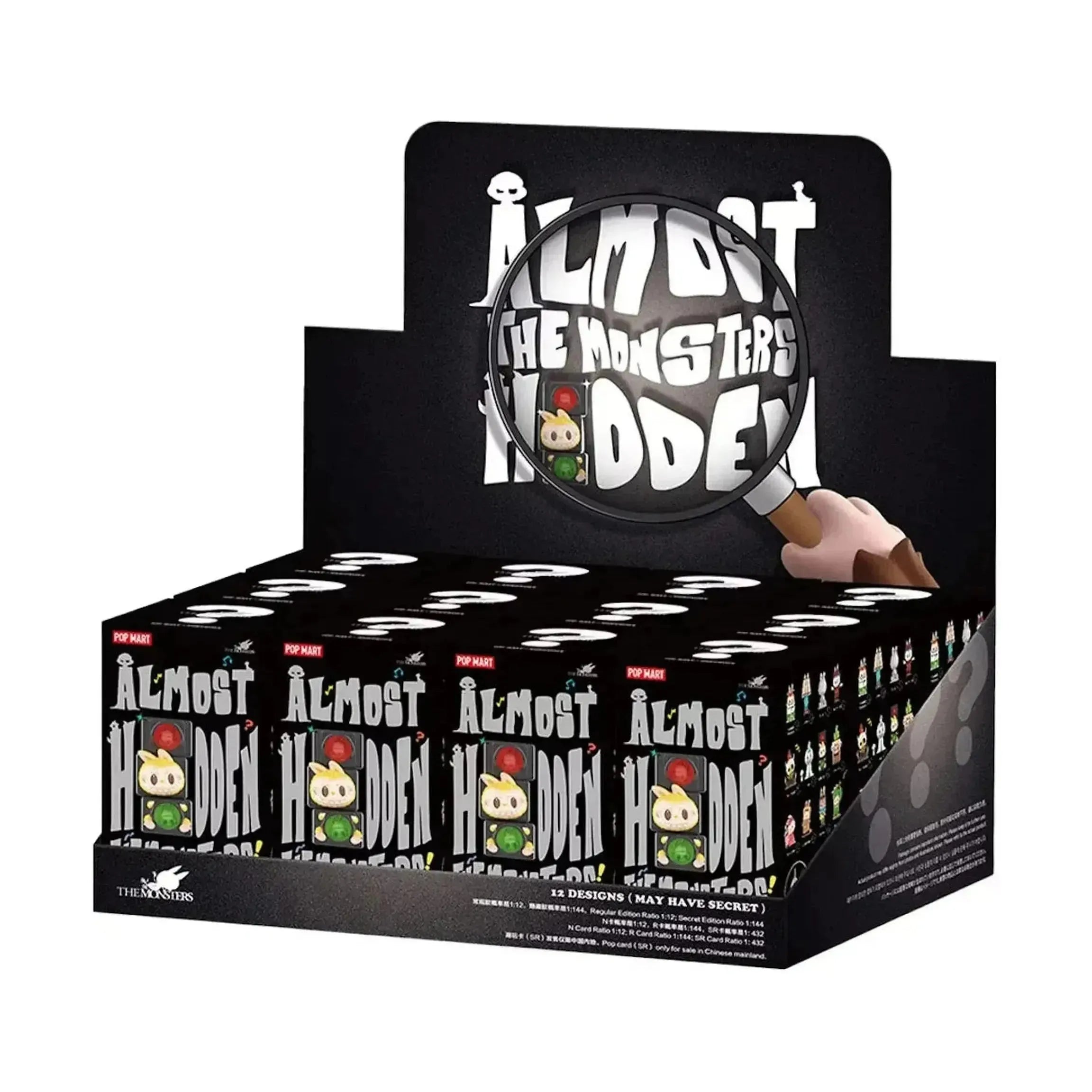 Pop Mart Labubu The Monsters Almost Hidden Series Figure Single Blind Box