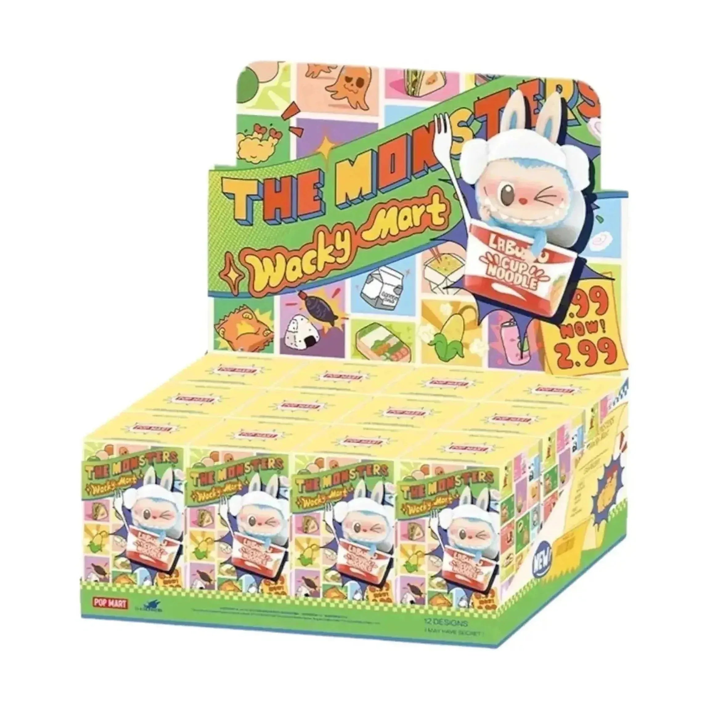 Pop Mart Labubu The Monsters Wacky Mart Series Figure Sealed Case (Blind Box)